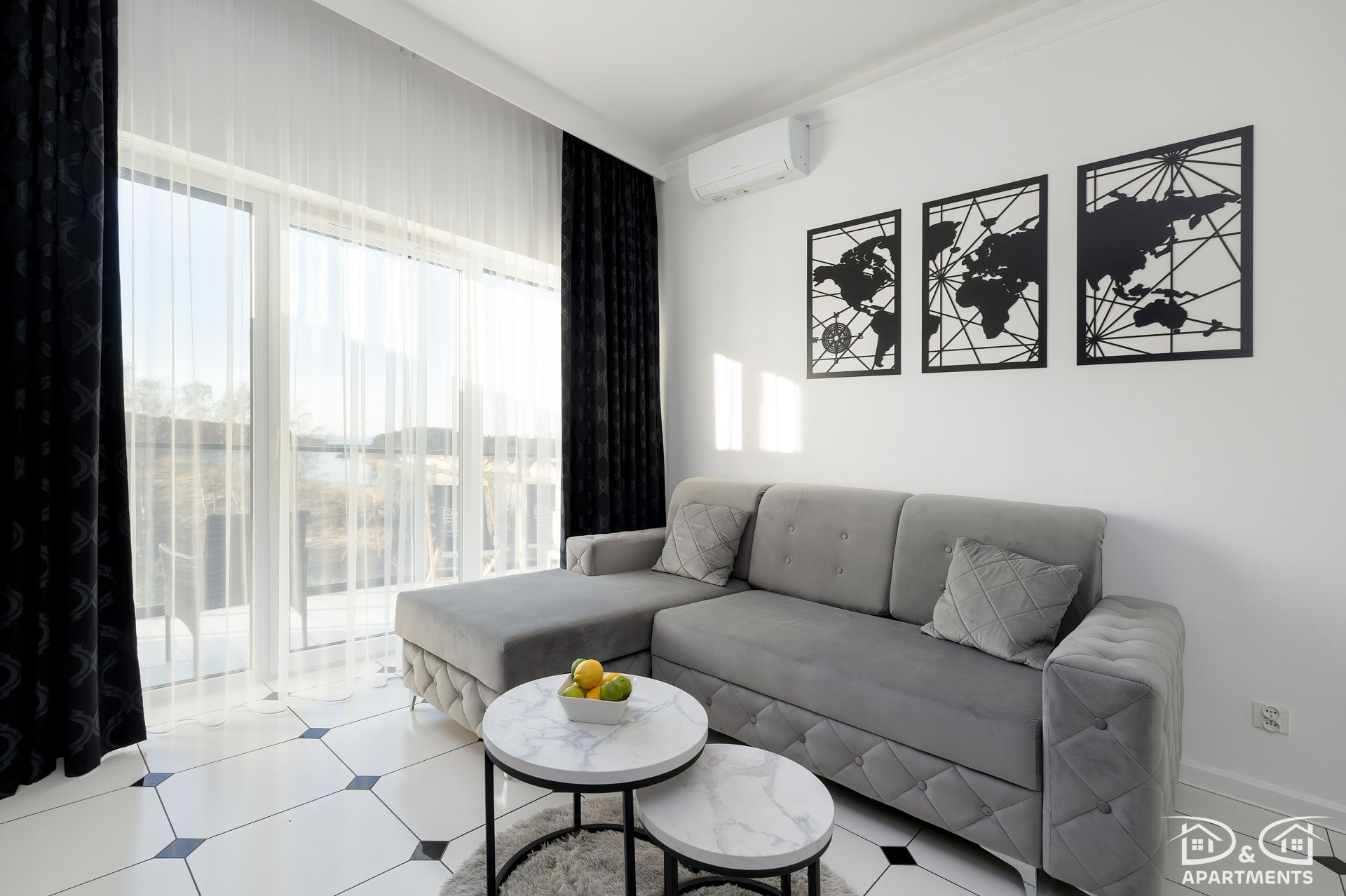 Salon apartamentu Dziwnów Spadochroniarzy Polskich 10 D