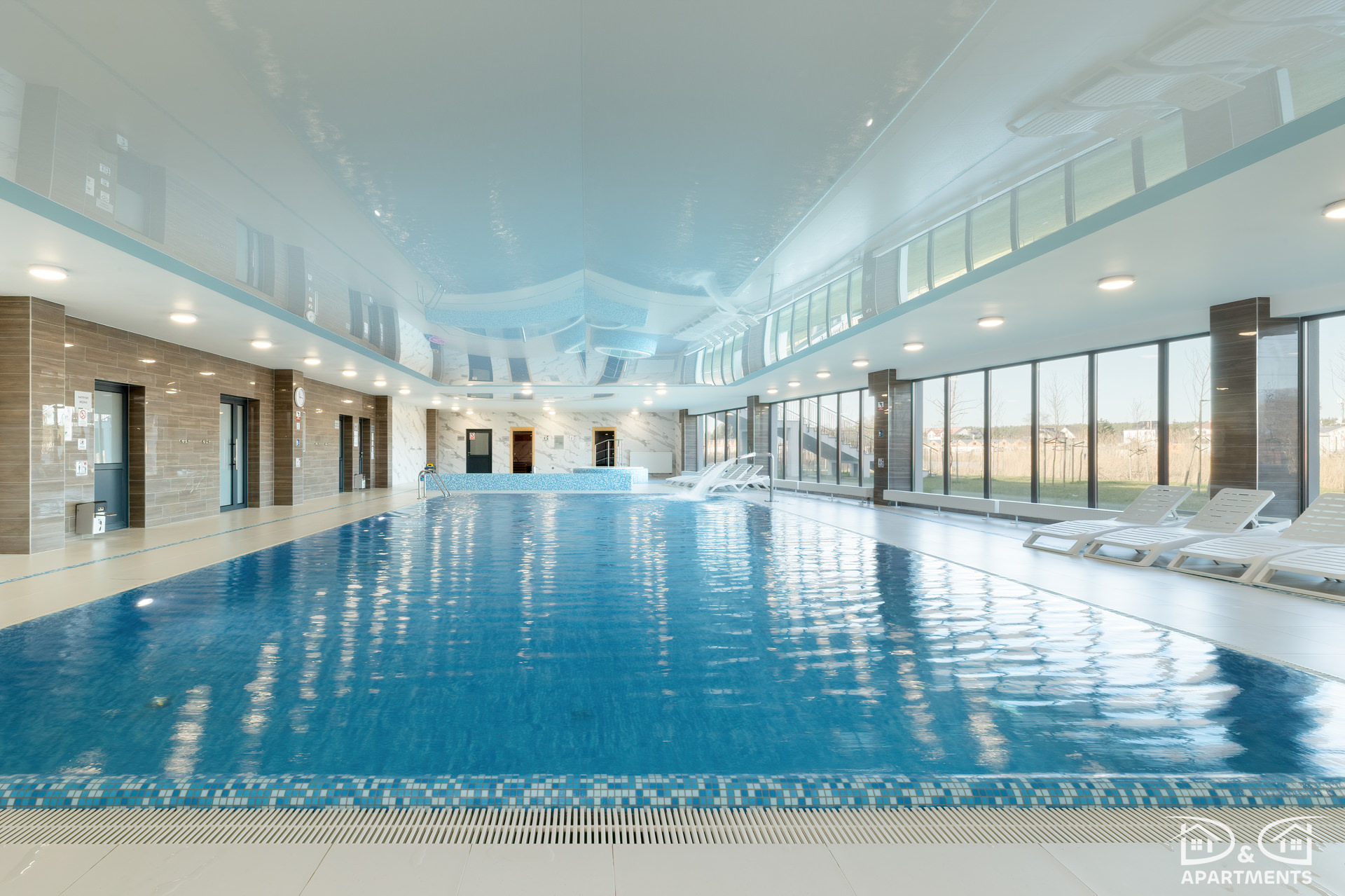 Basen w części wellness