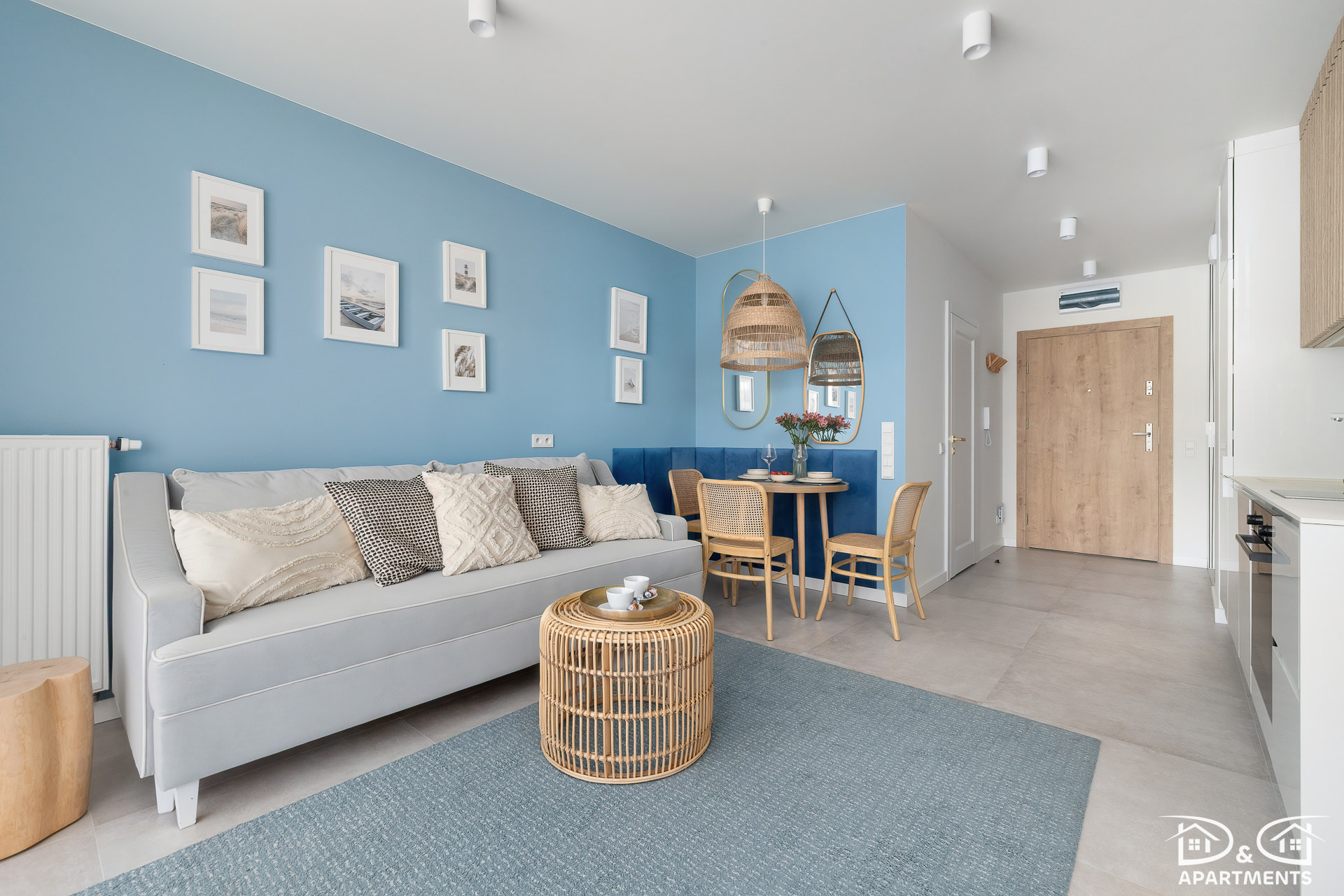 Salon apartamentu Dziwnów Spadochroniarzy Polskich 10 F